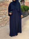 Mahra Abaya Lacivert