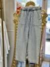 32412 Jogger Denim Pantolon Mavi